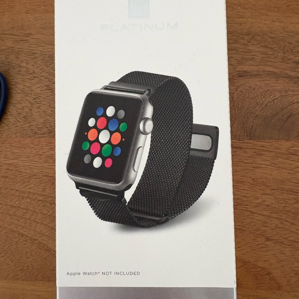 Black strap for Apple Watch